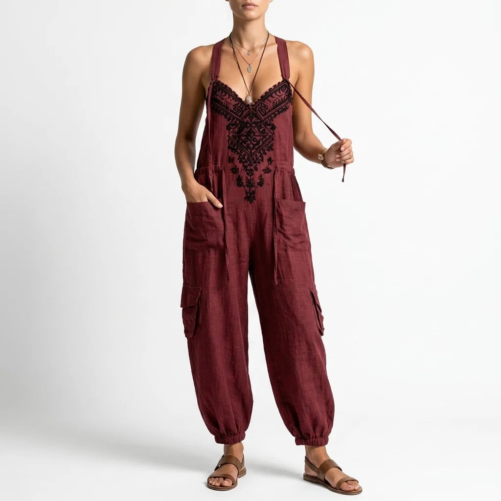 Kosmos | Ολόσωμη boho φόρμα με φυσική κομψότητα