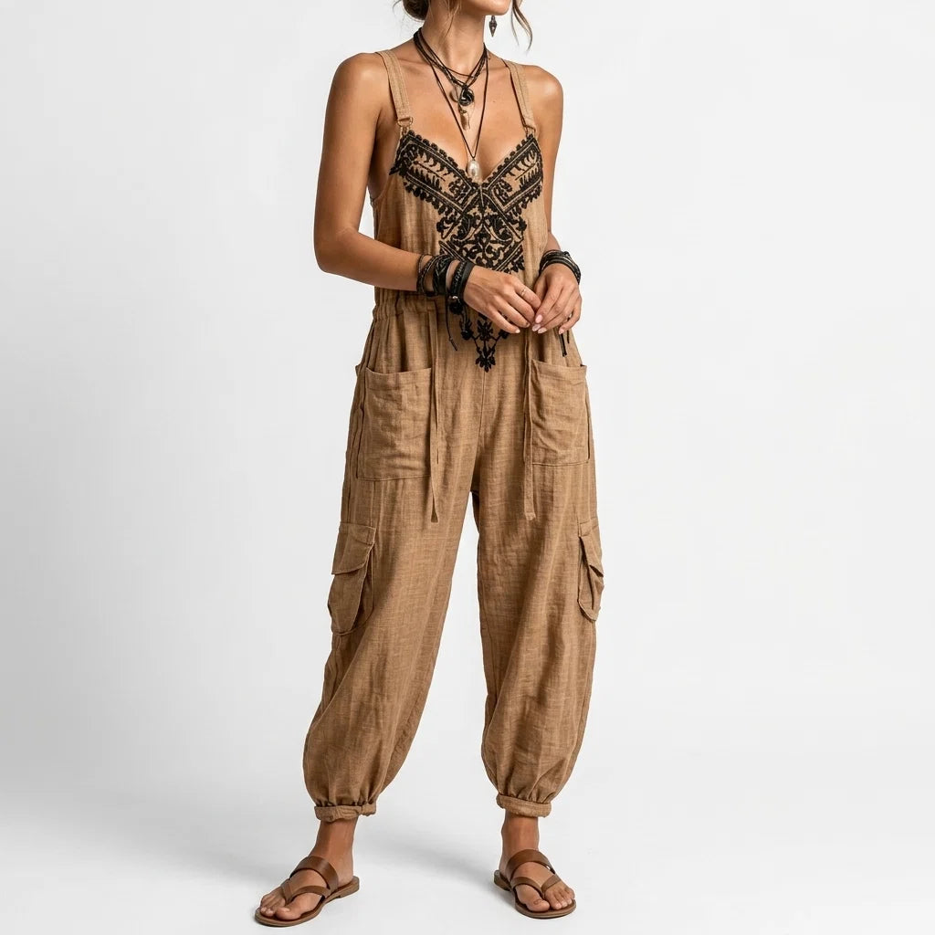 Kosmos | Ολόσωμη boho φόρμα με φυσική κομψότητα