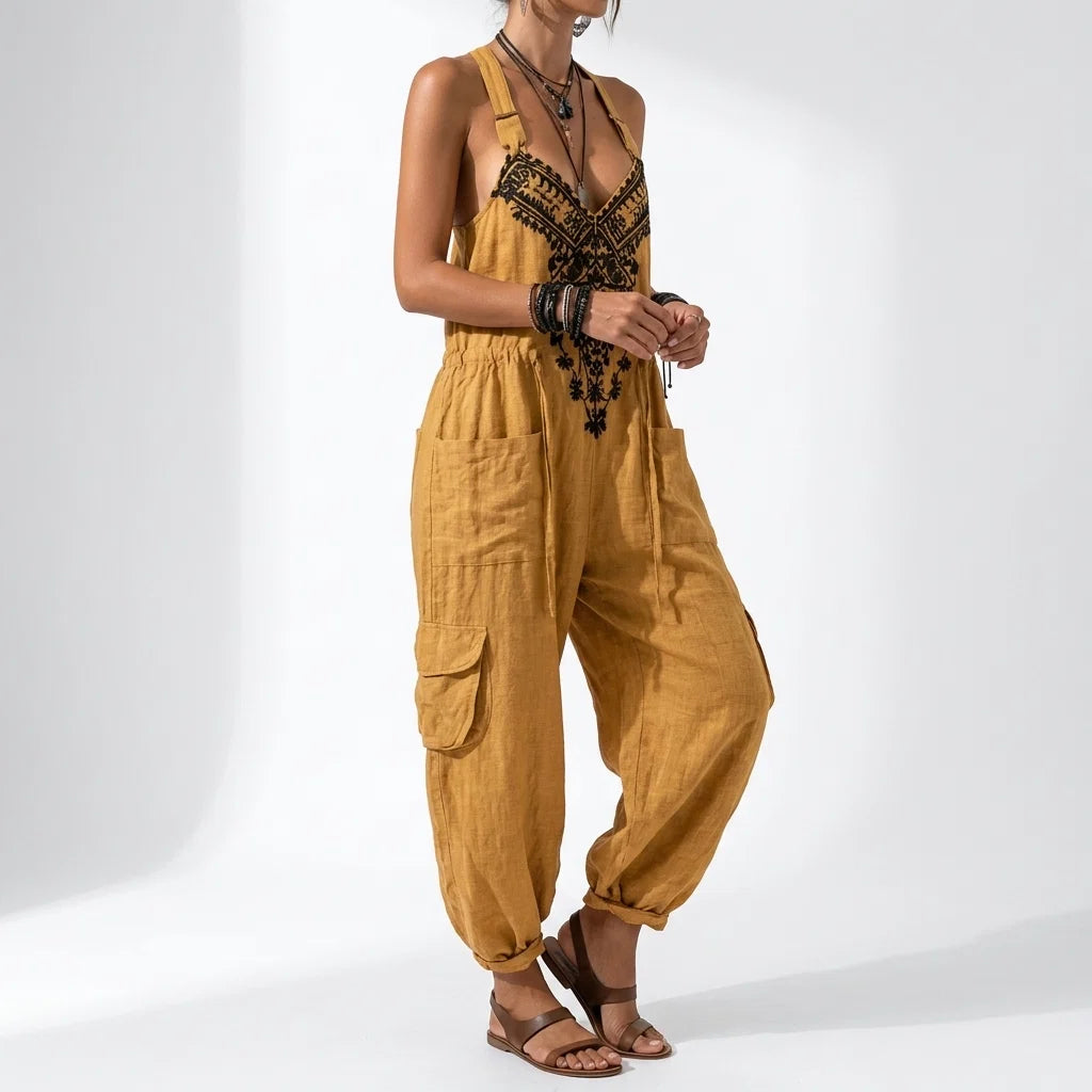 Kosmos | Ολόσωμη boho φόρμα με φυσική κομψότητα