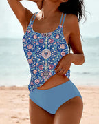 Μαδρίτη | Φλοράλ Tankini Vintage Σετ