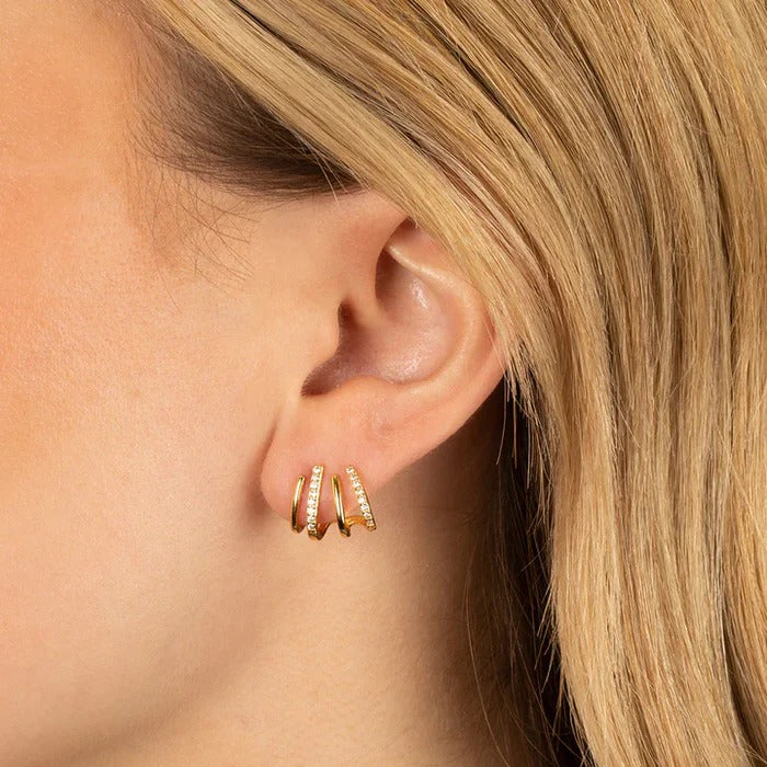 Sofia Moda | Σκουλαρίκια Ear Cuff Σπείρα (Πάρε 2 στην τιμή του 1)